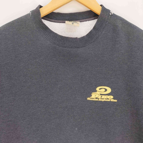 ピコ PIKO 90-00S ロゴプリント 裏起毛 クルーネック スウェット Y2K メンズ JPN:M